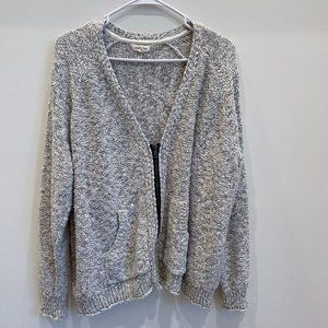 Knit Cardigan with Zipper